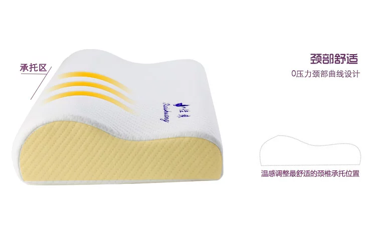 佳爽E4記憶枕改善頸椎保護(hù)健康枕頭護(hù)頸親水棉枕芯專用成人枕