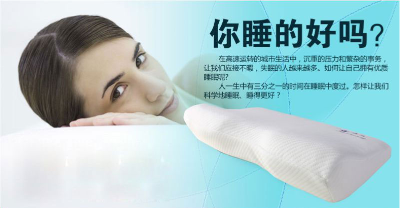 佳爽E3 記憶枕頸椎保健枕頭 頸椎護(hù)頸親水記憶棉枕芯 男女專用長枕頭