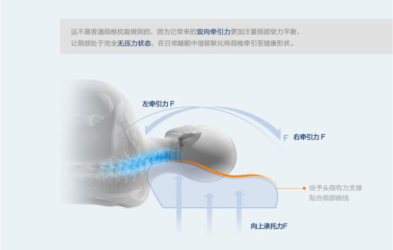 佳爽E3 記憶枕頸椎保健枕頭 頸椎護(hù)頸親水記憶棉枕芯 男女專用長枕頭