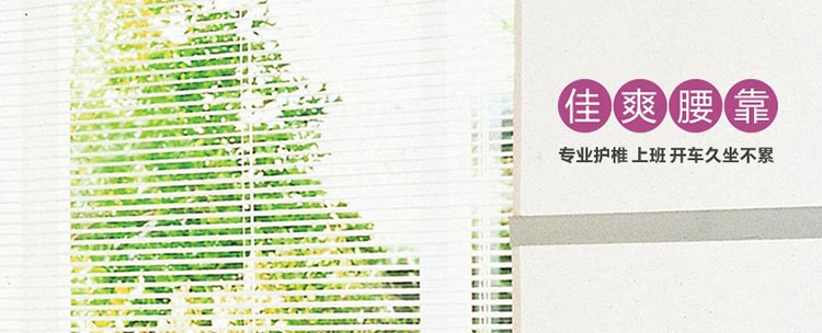 佳爽CY1 親水棉腰靠墊 汽車用辦公室座椅墊 慢回彈記憶護(hù)腰靠背大枕頭 四季皆宜